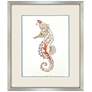 1_Seahorse Celebration II 33"W x 39"H Framed Art
