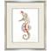 Seahorse Celebration II 33"W x 39"H Framed Art
