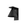 2_Sean 8 3/4" High Texture Black Outdoor Wall Light