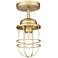 Seaport 4 3/4" Wide Brushed Champagne Bronze Ceiling Light