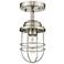 Seaport 4 3/4" Wide Pewter Convertible Pendant/Ceiling Light