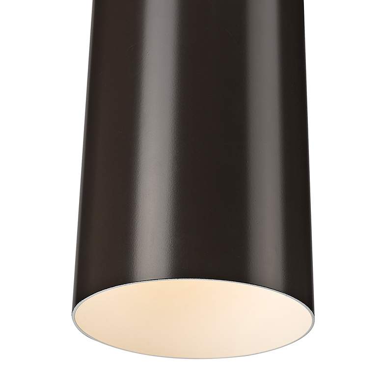 Image 3 Searcy 12 1/2"H Powder-Coated Bronze Outdoor Hanging Light more views