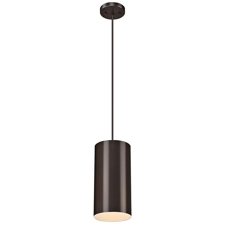Image 4 Searcy 12 1/2"H Powder-Coated Bronze Outdoor Hanging Light more views
