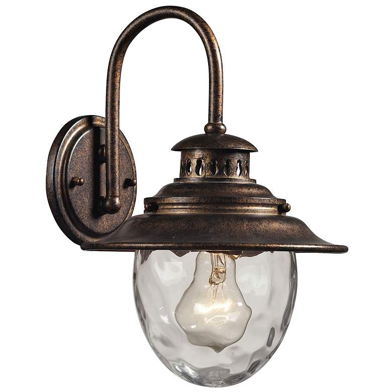 Image 1 Searsport 13" High 1-Light Outdoor Sconce - Regal Bronze