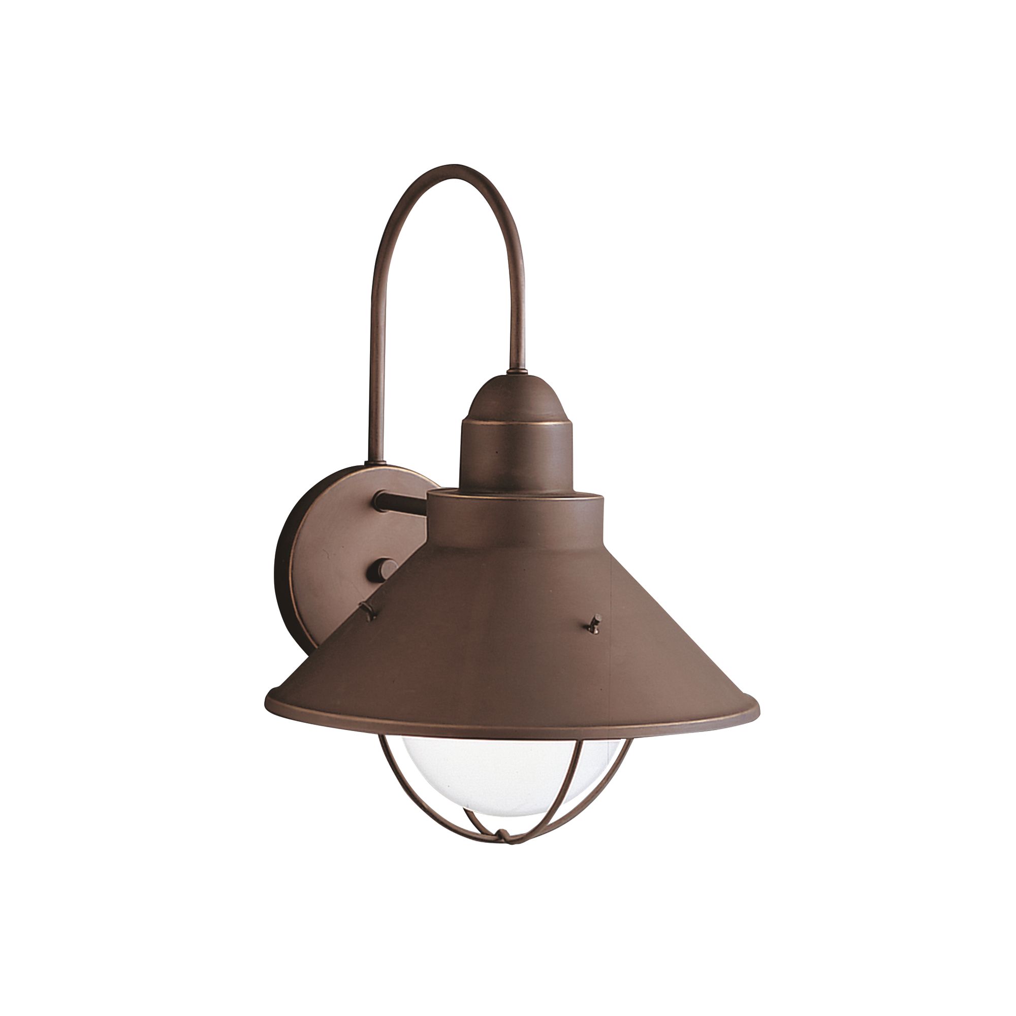 Image 3 Seaside 1-Light 14.25-in Olde Bronze Dark Sky Outdoor Wall Light more views