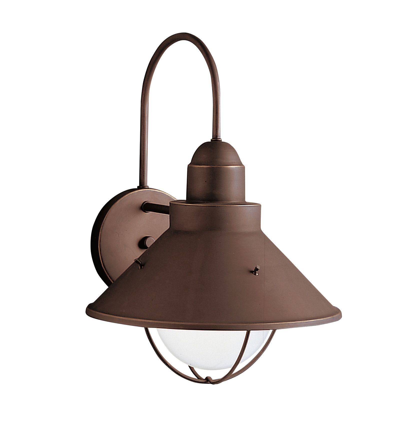 Image 4 Seaside 1-Light 14.25-in Olde Bronze Dark Sky Outdoor Wall Light more views