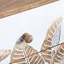 4_Seaside 30" Wide White and Natural Wood 3-Drawer Chest more views