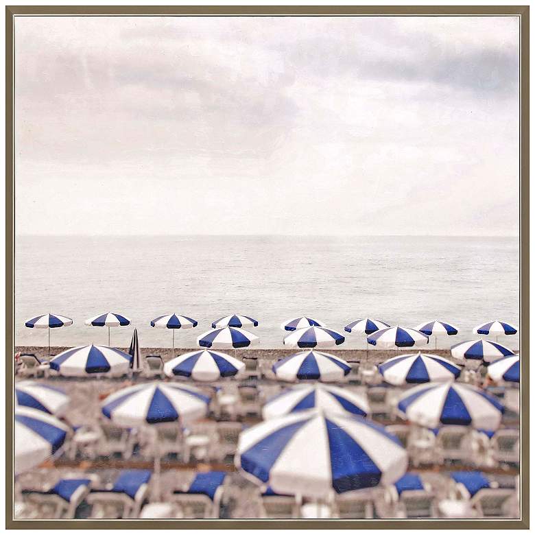 Image 1 Seaside 45"W x 41"H Framed Art