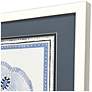 3_Seaside Blues I 17"W x 17"H Framed Art Set of 2 more views