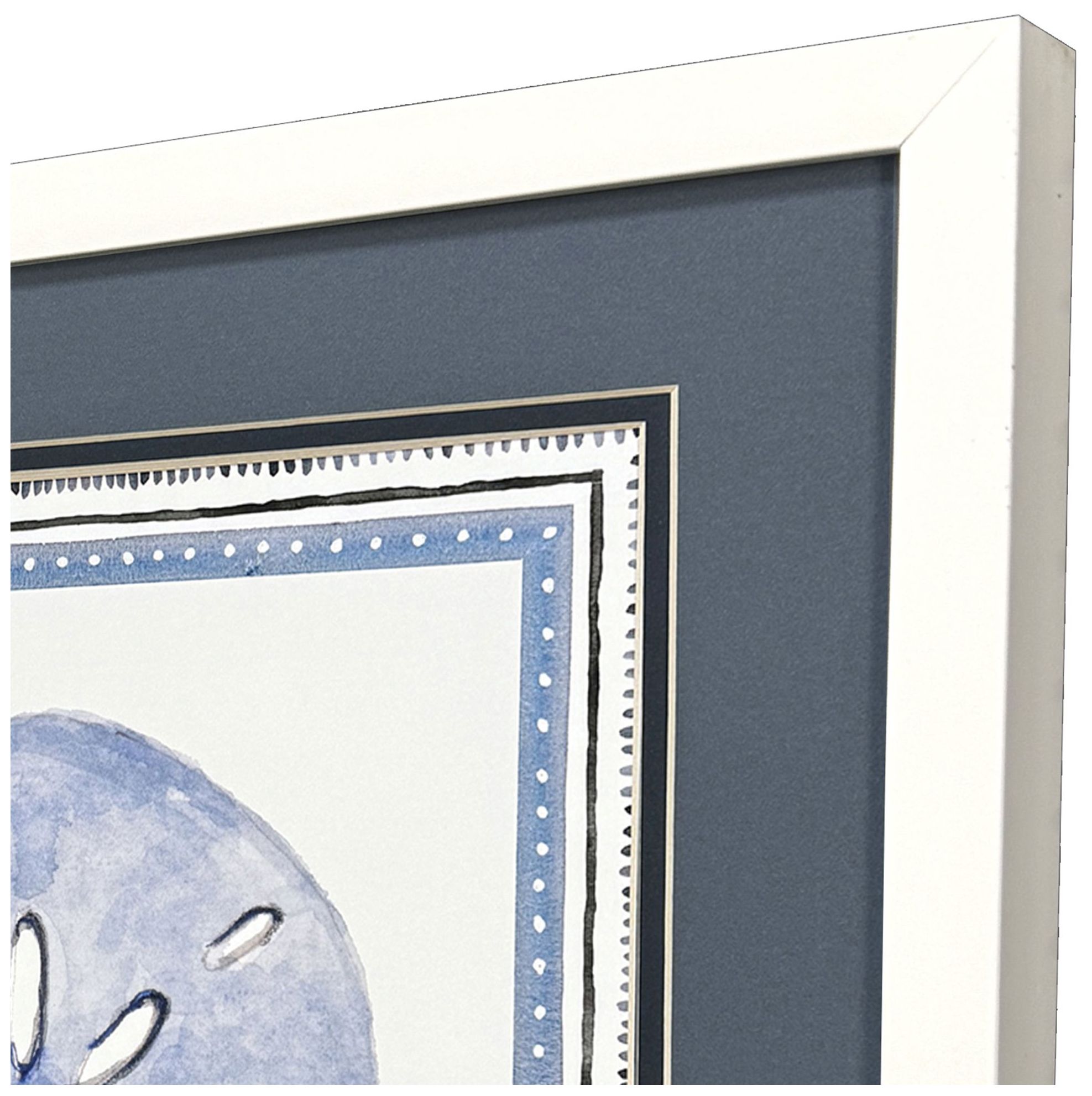 Image 3 Seaside Blues II 17"W x 17"H Framed Art Set of 2 more views