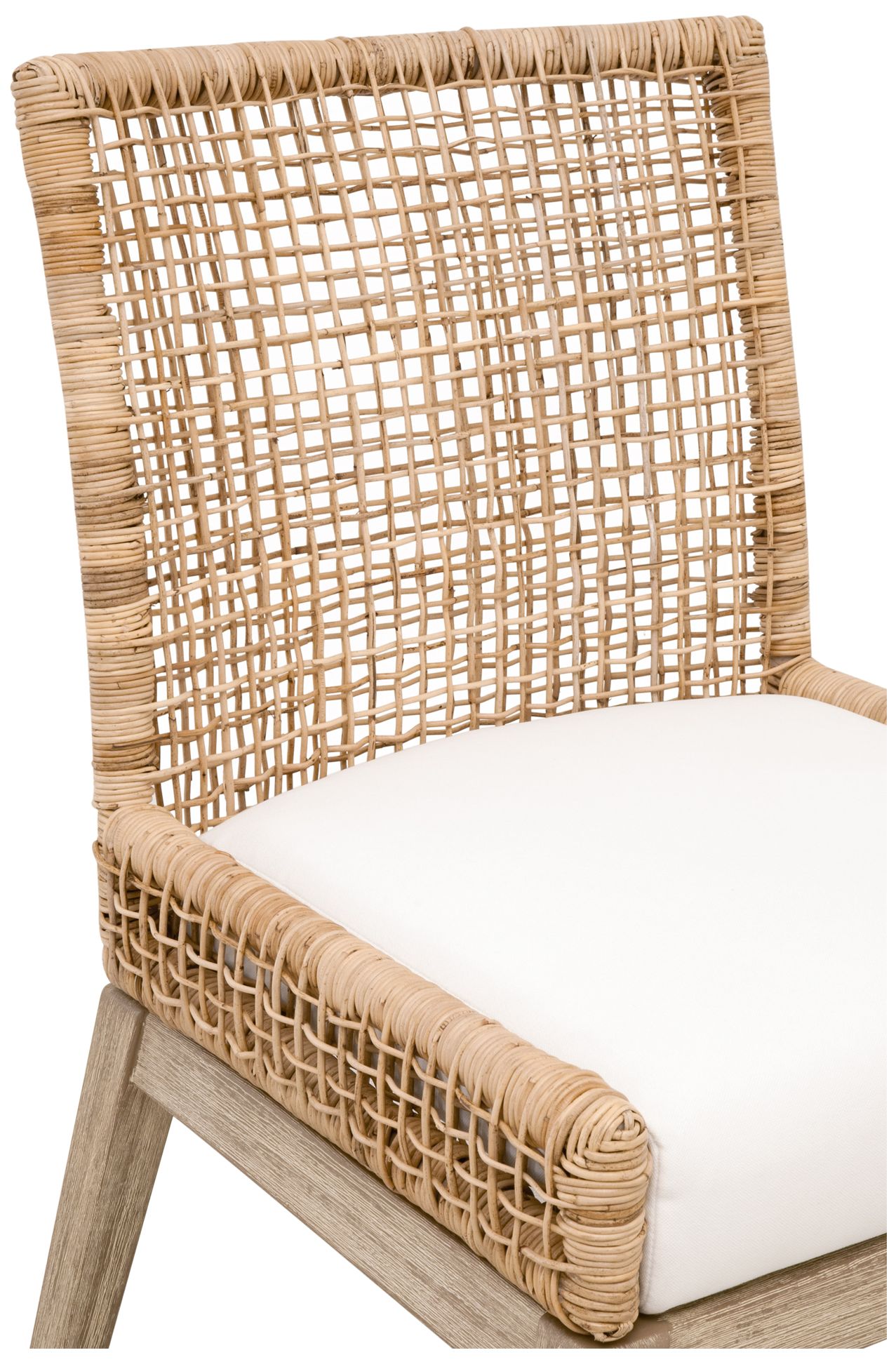 Image 7 Seaside Dining Chair, Natural Rattan, LiveSmart Peyton-Pearl, Set of 2 more views