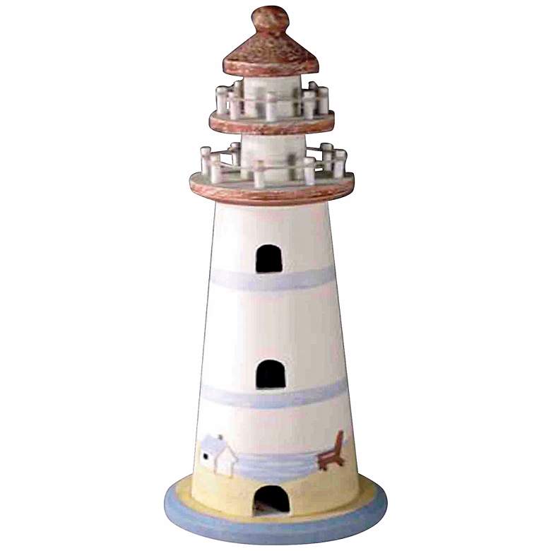 Image 1 Seaside Lighthouse Decorative Accent