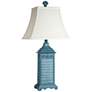 Seaside Ocean Blue 29" High Accent Table Lamp