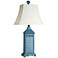 Seaside Ocean Blue 29" High Accent Table Lamp