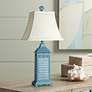 Seaside Ocean Blue 29" High Accent Table Lamp
