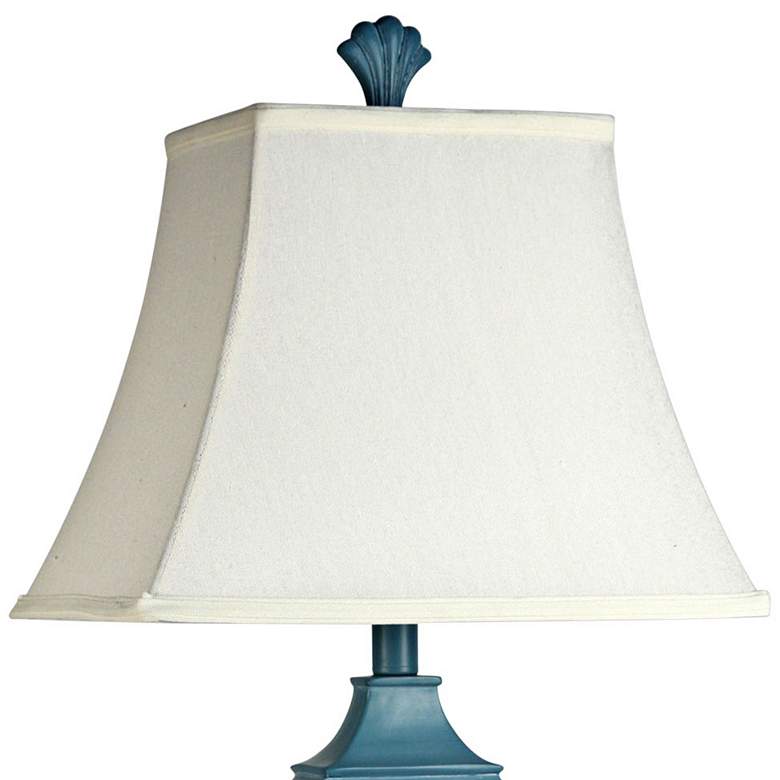 Image 3 Seaside Ocean Blue 29 inch High Accent Table Lamp more views