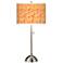 Seastar Giclee Brushed Nickel Table Lamp
