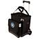 Seattle Mariners Black Insulated Wine Cellar with Trolley