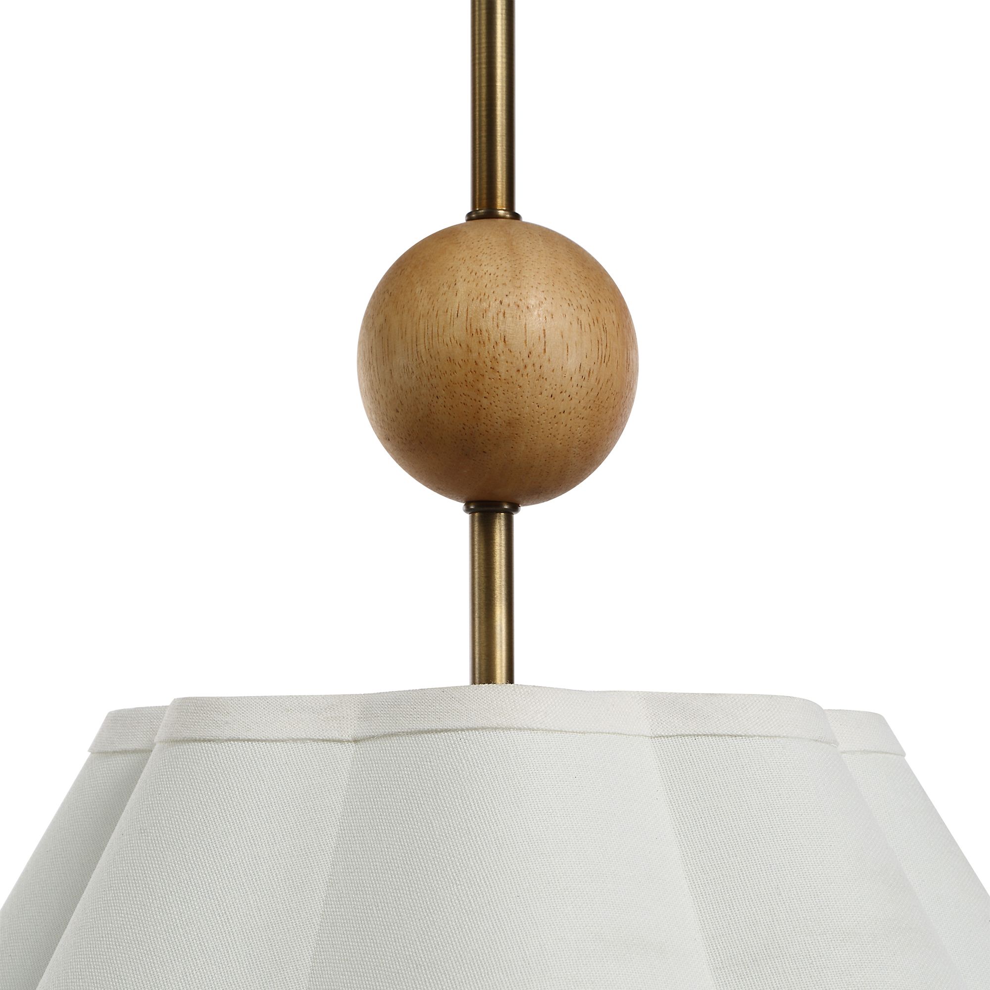 Image 2 Sebastian 12.25" 1-Light Flush Mount, Crackel White more views