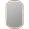 Sebastian Shiny Gold 22 1/2" x 34 1/4" Wall Mirror