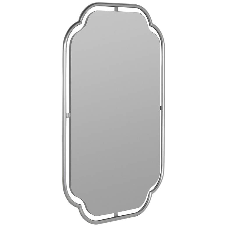 Image 5 Sebastian Silver 22 1/4" x 34 1/4" Rectangular Wall Mirror more views