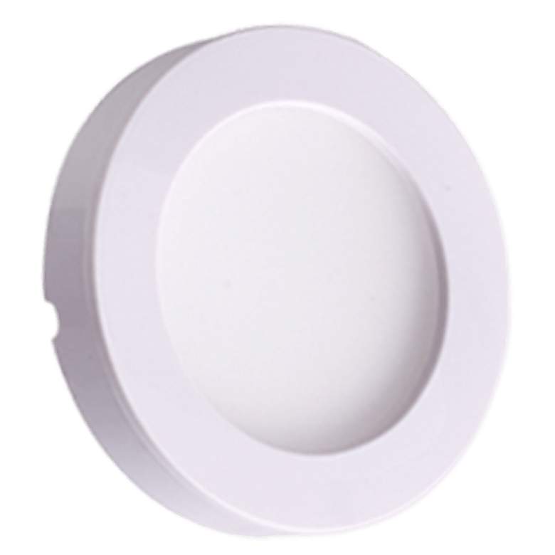Image 1 Secco 2.5" Wide White 3000K LED Puck/Cabinet Downlight