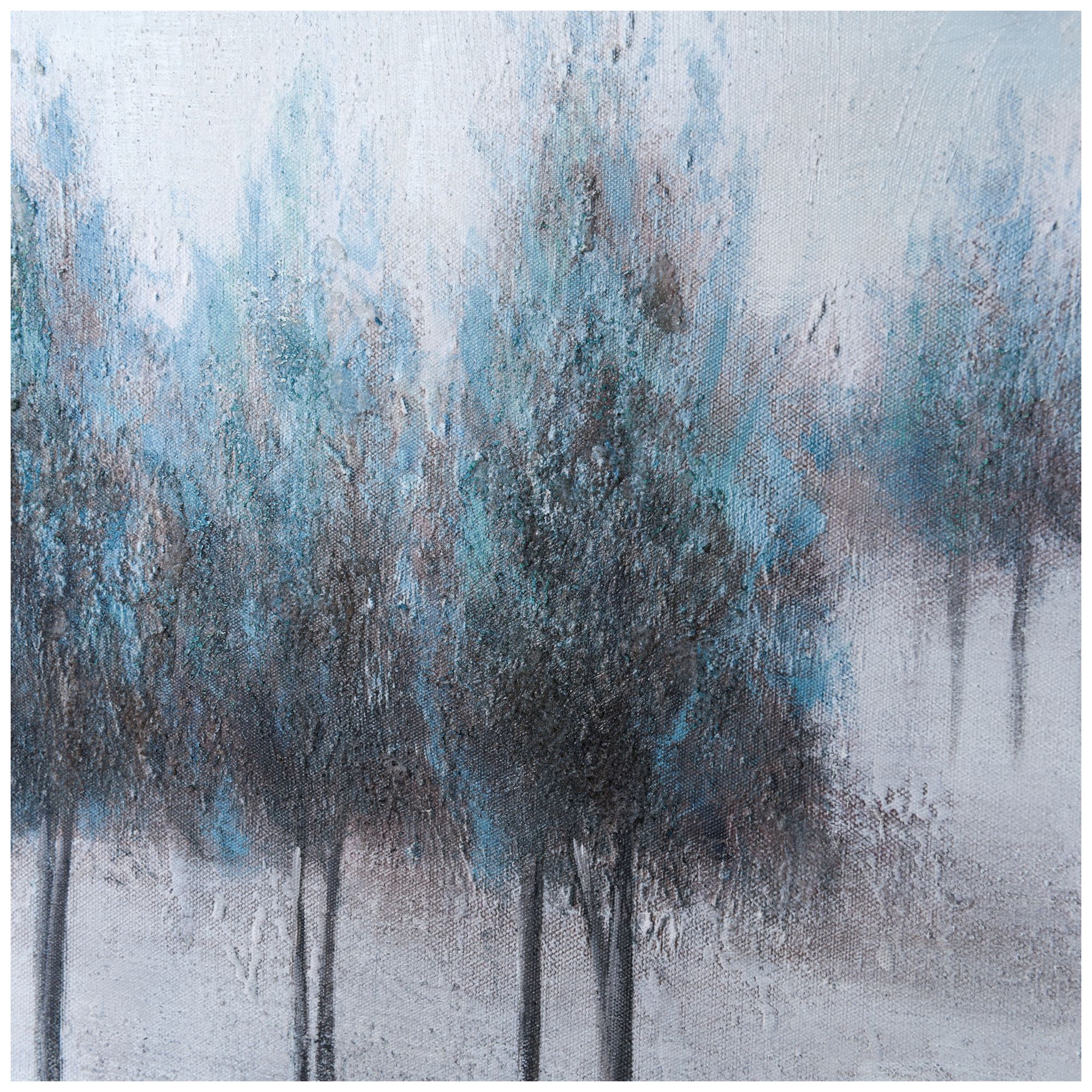 Image 5 Secluded 47 x 24 Hand-Painted Framed Canvas Wall Art more views