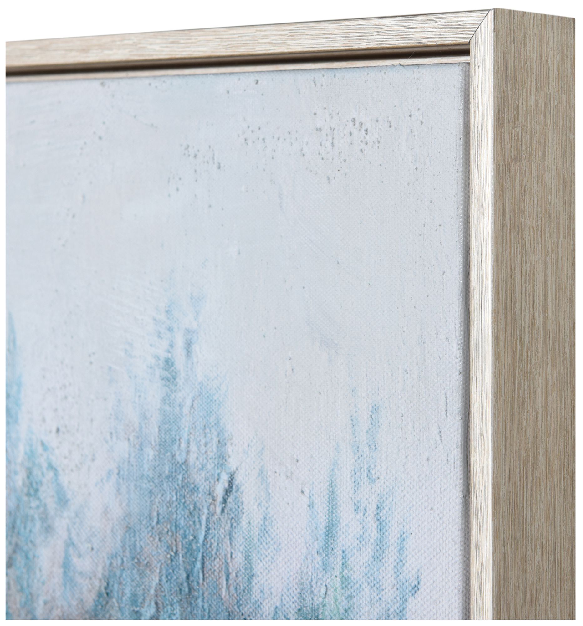 Image 6 Secluded 47 x 24 Hand-Painted Framed Canvas Wall Art more views