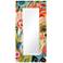 Secret Garden Floral III Beveled Leaner Mirror on Tempered Art Glass