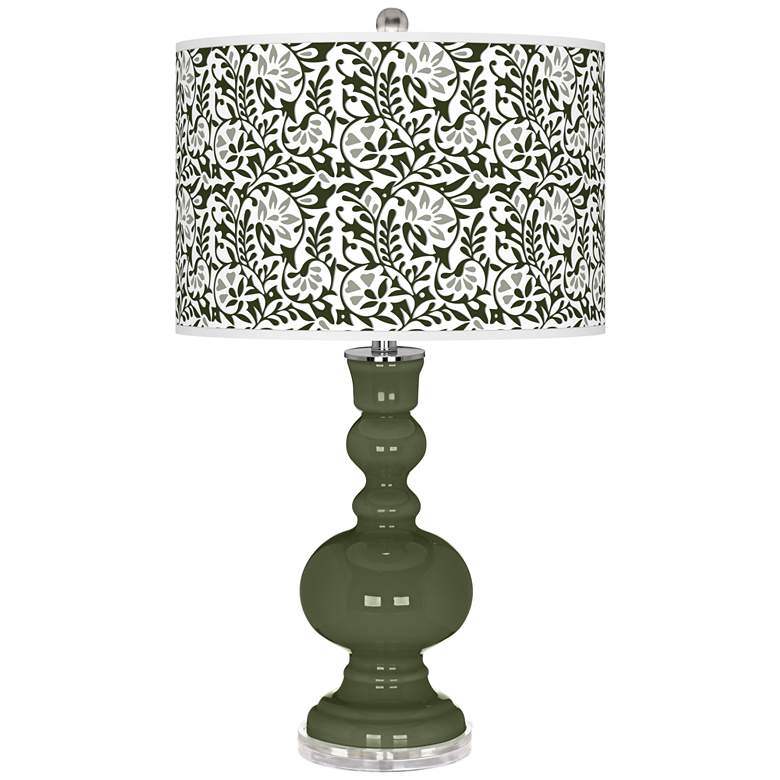 Image 1 Secret Garden Gardenia Apothecary Table Lamp