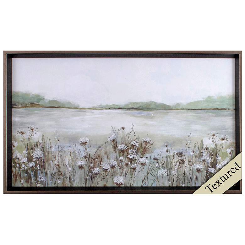 Image 1 Secret Lake I 31"W x 18"H Non-Glass Framed Art