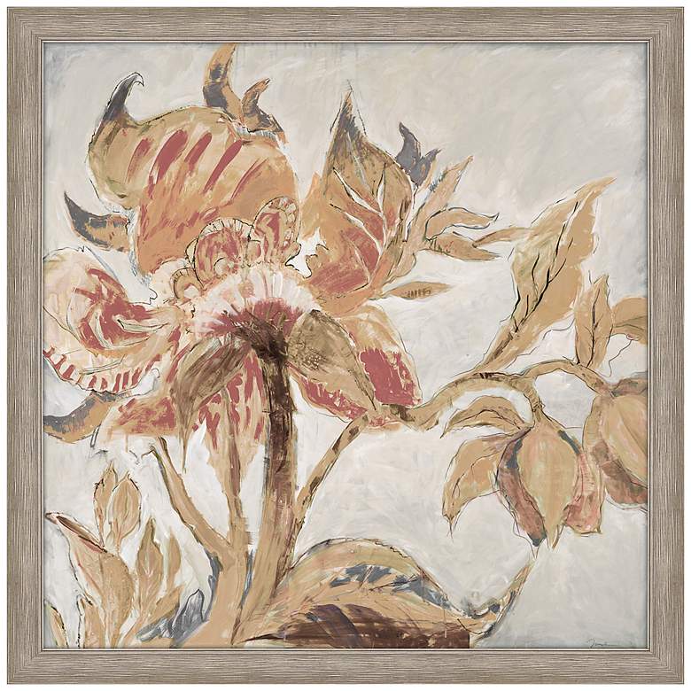 Image 3 Secret Life I 34" Square Giclee Framed Wall Art