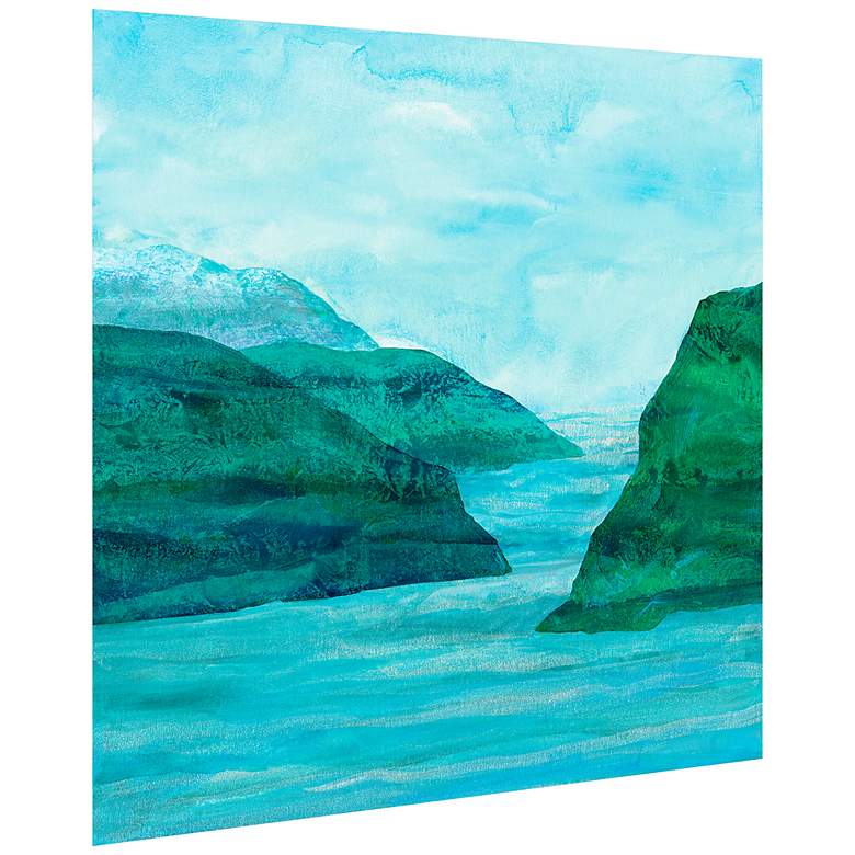 Image 4 Secret Places 1 41 1/4" Square Free Floating Glass Wall Art more views