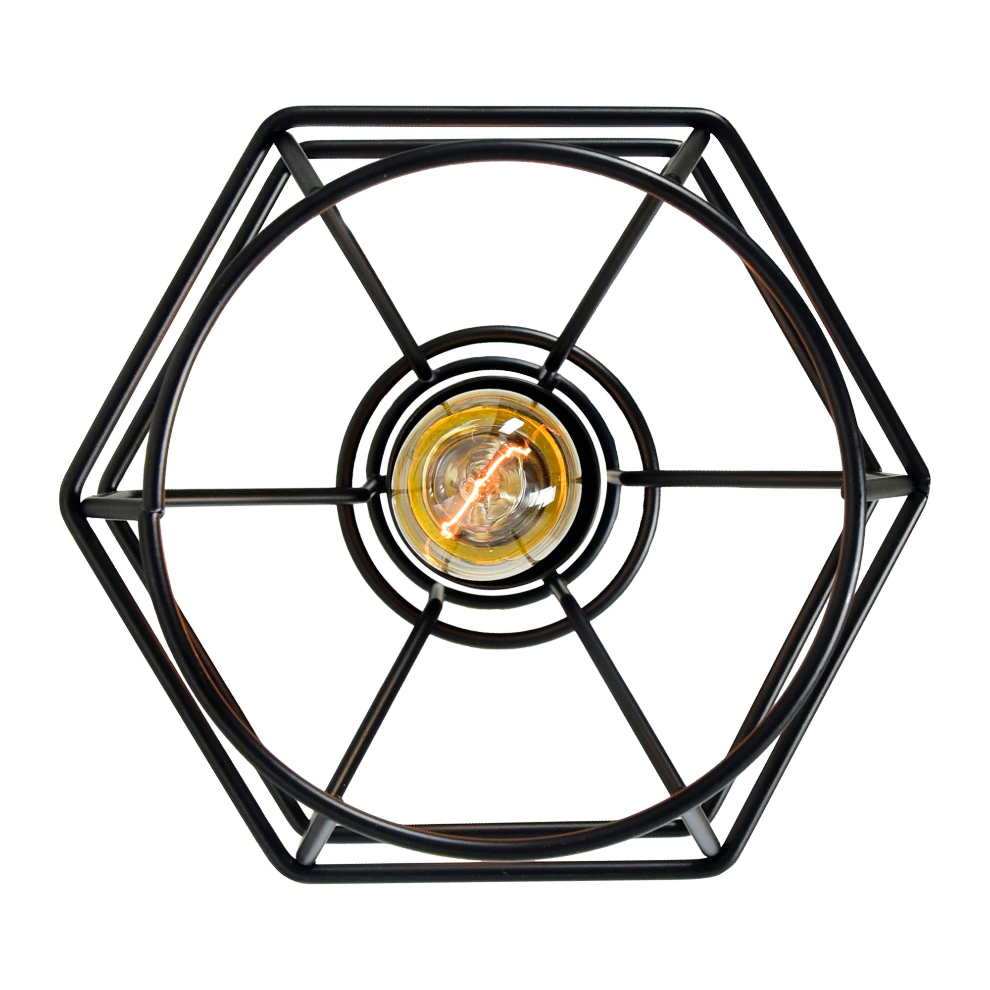 Image 3 Secure 1 Light 6in Black Mini Pendant more views