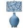 Secure Blue Aviary Ovo Table Lamp