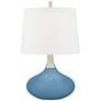 Secure Blue Felix Modern Table Lamp