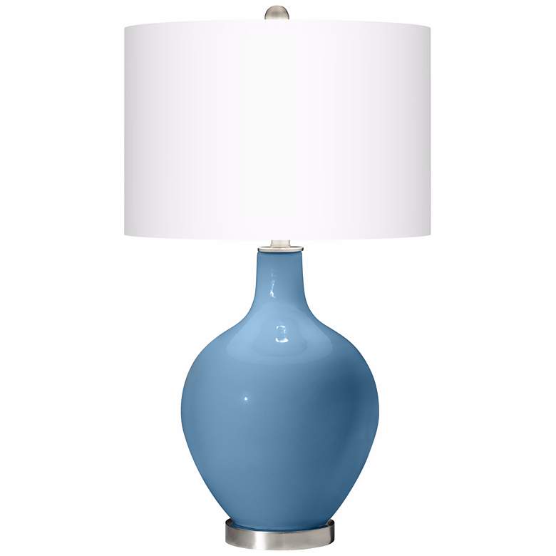 Image 2 Secure Blue Ovo Table Lamp