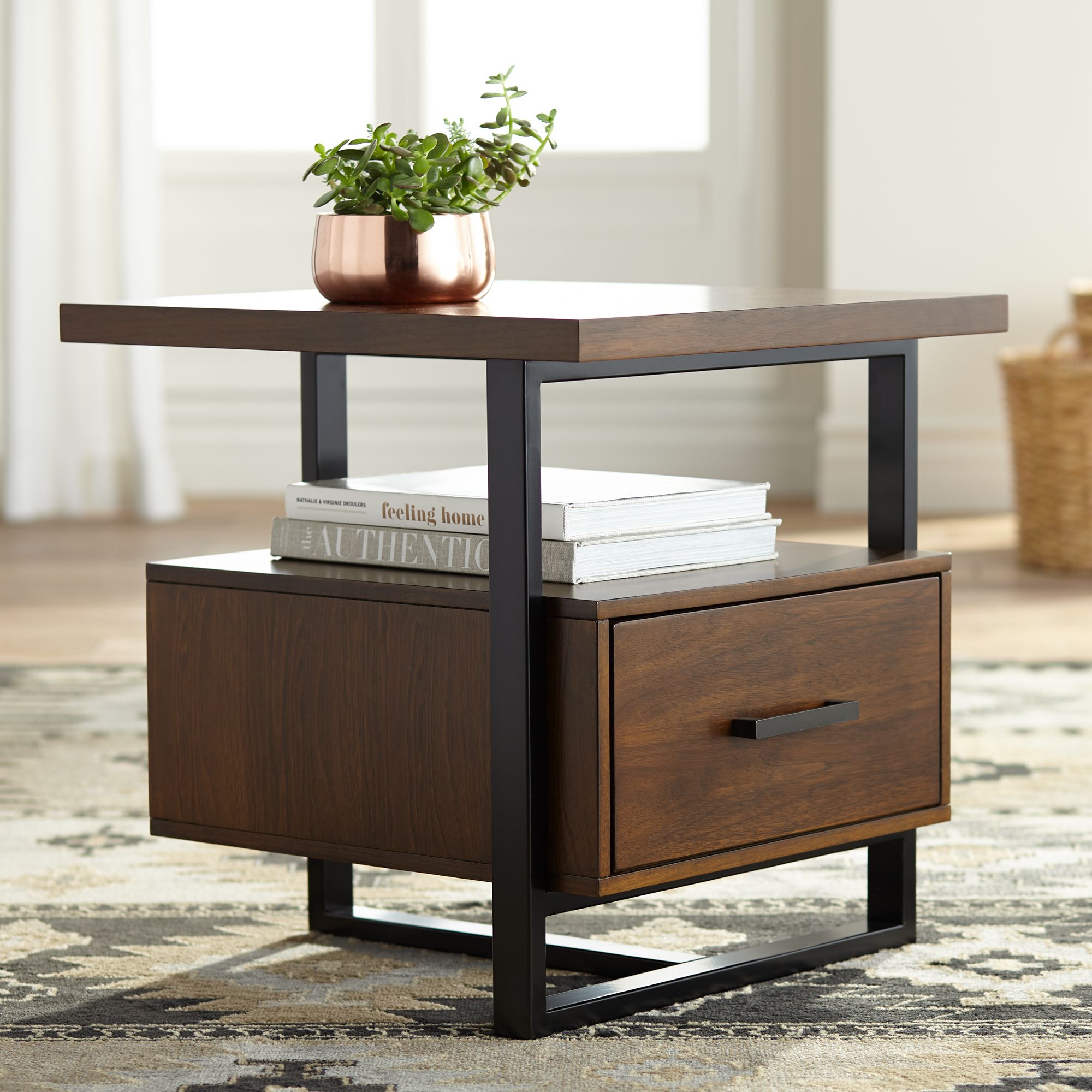 modern chairside table