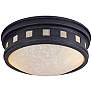 Sedona 13" Wide Oil-Rubbed Bronze Outdoor Ceiling Light