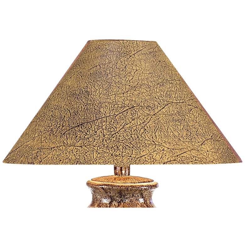 Image 2 Sedona 29 inch Desert Sand Brown LED Rustic Southwest Table Lamp more views