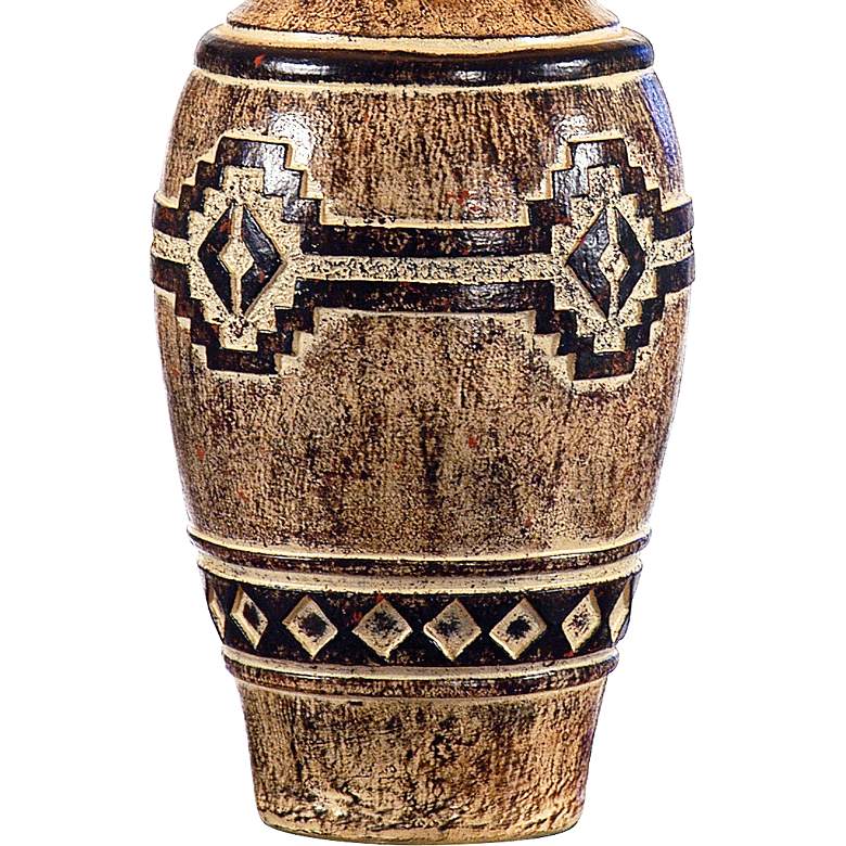 Image 3 Sedona 29" Desert Sand Brown LED Rustic Southwest Table Lamp more views