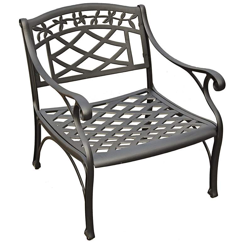 Image 1 Sedona Charcoal Black Outdoor Club Chair