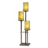 Sedona Collection 3-Tier Console Tiffany-Style Table Lamp