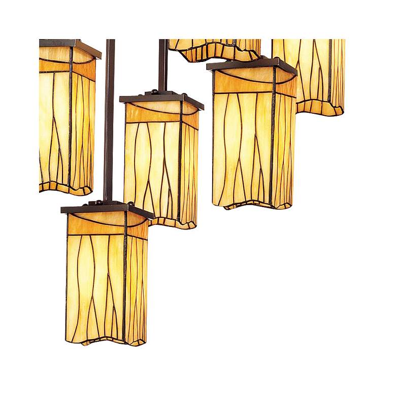 Sedona Collection 32 1/2&quot; Wide 9-Light Art Glass Chandelier more views