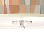 Sedona Giclee 16" Wide Semi-Flush Ceiling Light