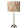 Sedona Giclee Brushed Nickel Table Lamp