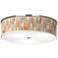 Sedona Giclee Nickel 20 1/4" Wide Ceiling Light