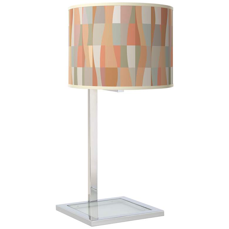 Image 1 Sedona Glass Inset Table Lamp