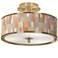 Sedona Gold 14" Wide Ceiling Light