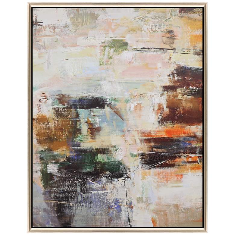 Image 1 Sedona I 42" High Rectangular Giclee On Canvas Wall Art